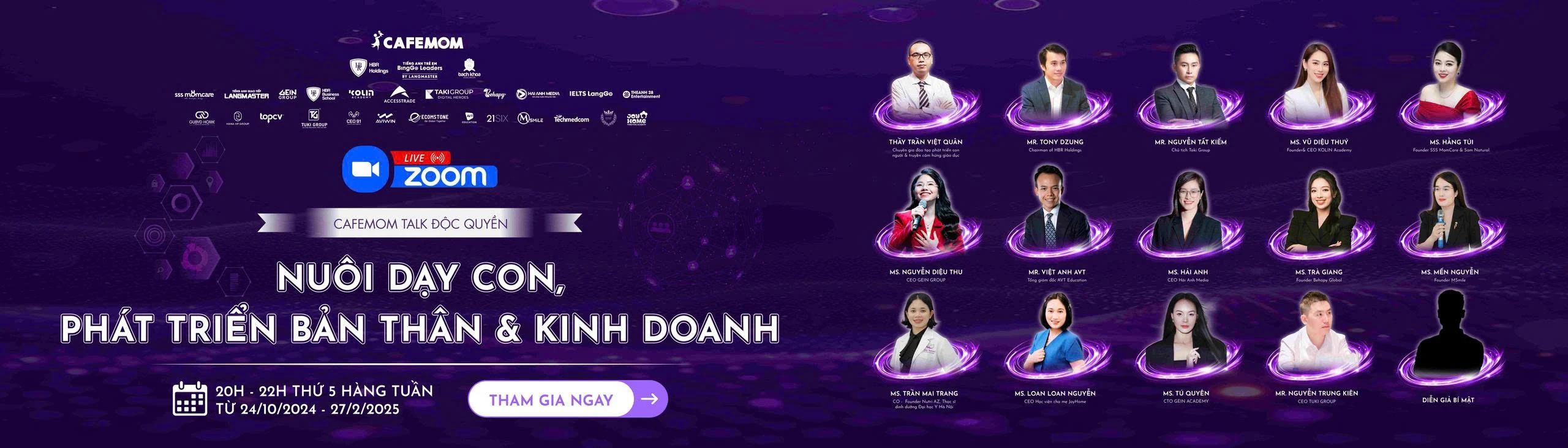 Nuôi dạy con, phát triển bản thân & kinh doanh