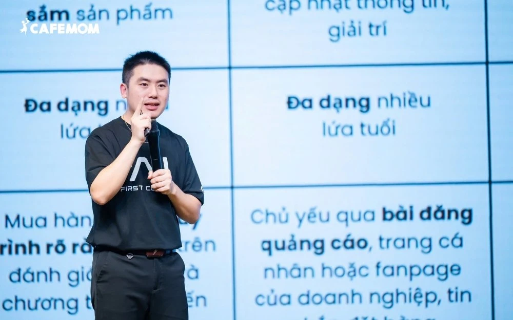 MR. NGUYỄN TRUNG KIÊN - NGƯỜI ĐIỀU HÀNH BAN ĐÀO TẠO TẠI CAFEMOM