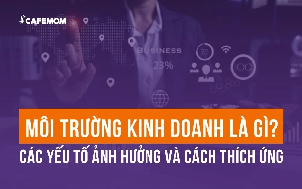 MÔI TRƯỜNG KINH DOANH LÀ GÌ? CÁC YẾU TỐ ẢNH HƯỞNG VÀ CÁCH THÍCH ỨNG