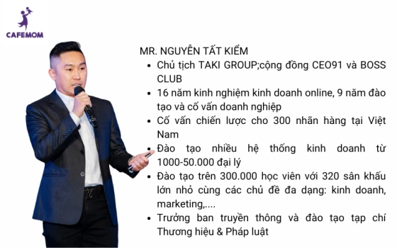 Mr. Nguyễn Tất Kiểm - Founder Taki Group