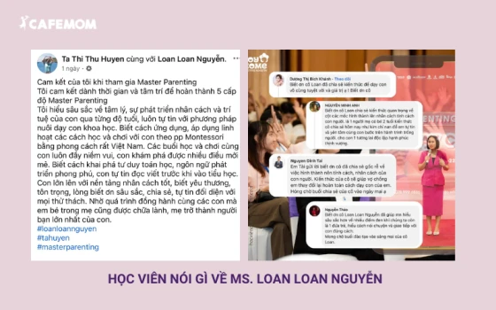 Học viên nhận xét về Ms. Loan