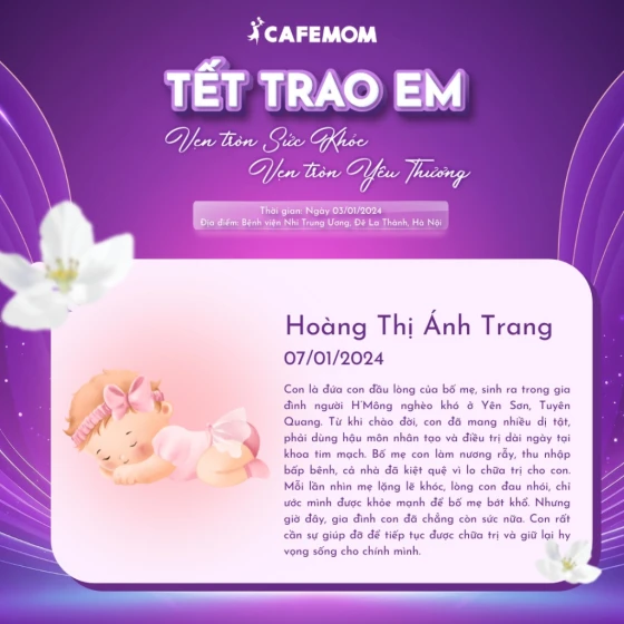 Bé Hoàng Thị Ánh Trang