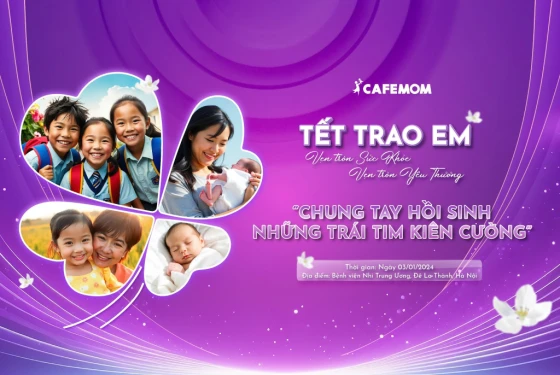 Tết Trao em: Vẹn tròn sức khỏe - Vẹn tròn yêu thương