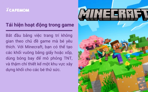 Mô phỏng hoạt động trong game tái hiện theo từng chủ đề