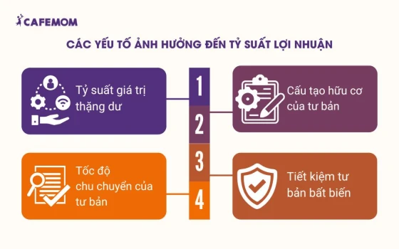 Các yếu tố ảnh hưởng đến tỷ suất lợi nhuận