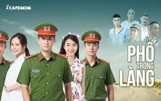 Bối cảnh phim “Phố Trong Làng” giản dị, bình yên