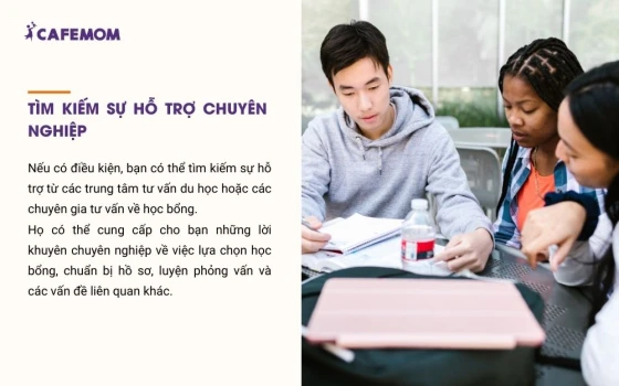 Tìm kiếm sự hỗ trợ chuyên nghiệp