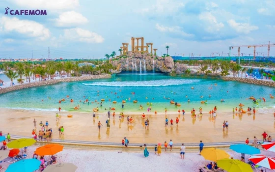 Công viên nước VinWonders Hà Nội Water Park tại Ocean Park 3