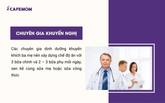 Chuyên gia khuyến nghị chế độ dinh dưỡng cho bé 1 tuổi