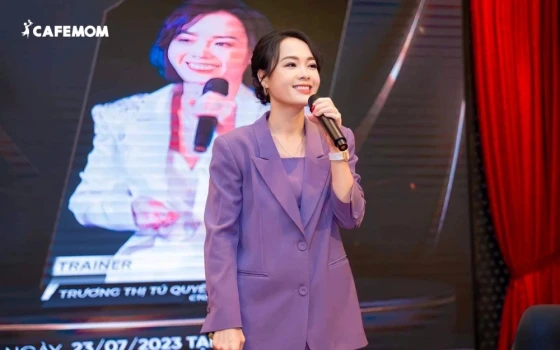 Ms. Trương Thị Tú Quyên là một người phụ nữ nổi bật trong cộng đồng lãnh đạo và phát triển bản thân