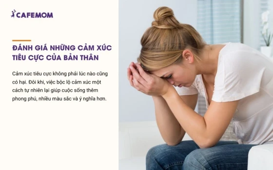 Đánh giá những cảm xúc tiêu cực của bản thân