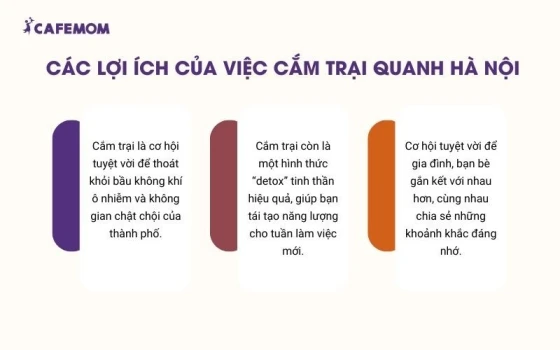 Cắm trại quanh Hà Nội ngày càng hút hồn người yêu thiên nhiên bởi nhiều yếu tố