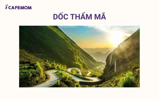 Dốc Thẩm Mã là con dốc nổi tiếng với hình chữ M uốn lượn giữa núi rừng