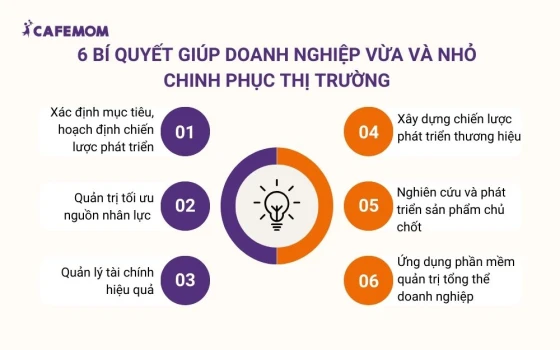 Bí quyết quản trị doanh nghiệp vừa và nhỏ hiệu quả để chinh phục thị trường