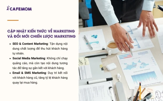 Cập nhật kiến thức về Marketing và đổi mới chiến lược marketing