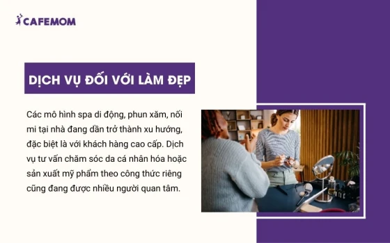 Dịch vụ đối với làm đẹp