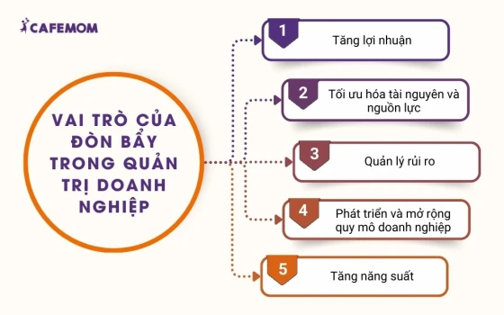 Vai trò của đòn bẩy trong quản trị doanh nghiệp