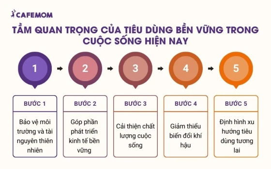 Tầm quan trọng của tiêu dùng bền vững trong cuộc sống hiện nay