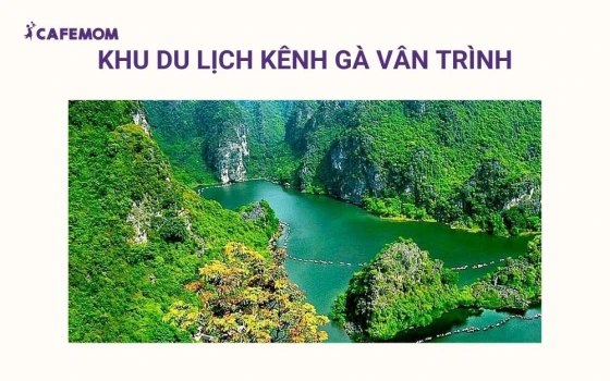 Kênh Gà Vân Trình là một khu du lịch sinh thái nổi tiếng