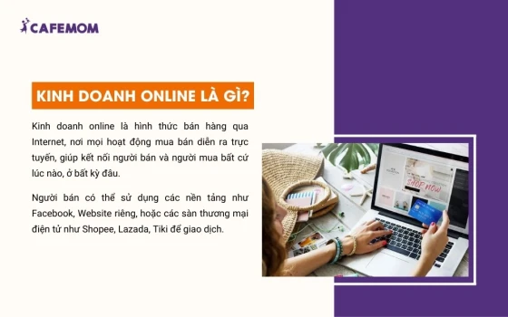 Định nghĩa kinh doanh online