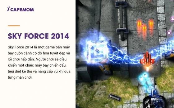 Sky Force 2014 là một game bắn máy bay