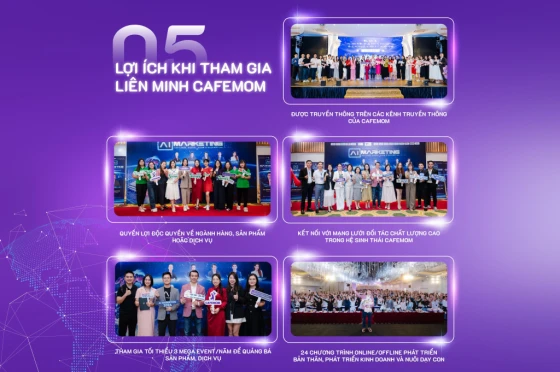 Lợi ích của CAFEMOM TALK độc quyền 2025