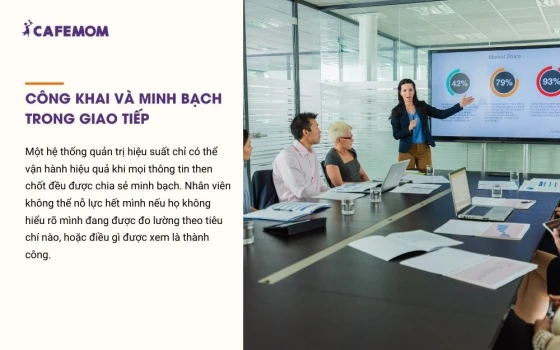 Công khai và minh bạch trong giao tiếp