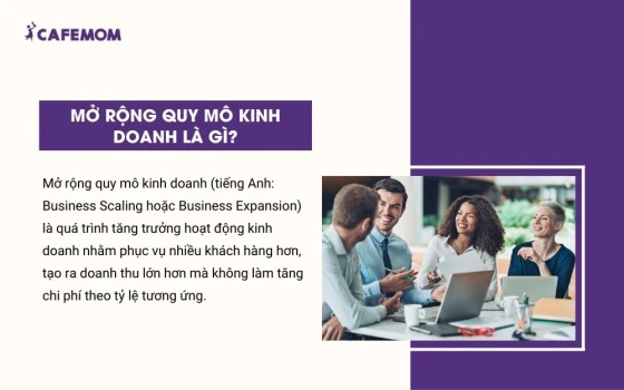 Mở rộng quy mô kinh doanh là gì?
