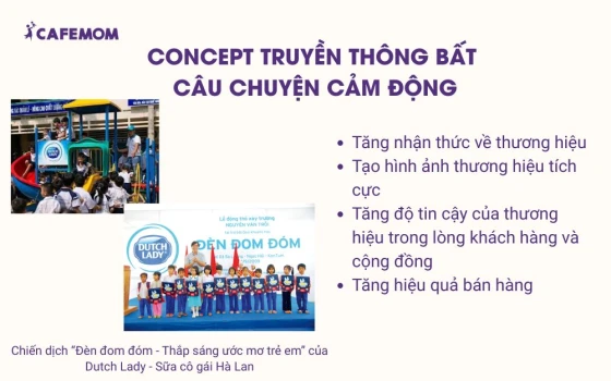 Concept truyền thông bất biến - Câu chuyện cảm động