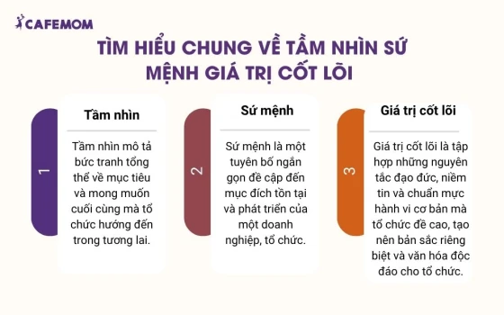 Tìm hiểu chung về Tầm nhìn Sứ mệnh Giá trị cốt lõi