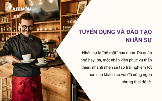 Tuyển dụng và đào tạo nhân sự