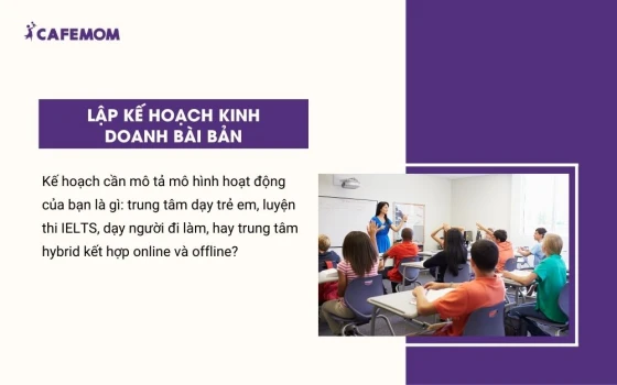 Lập kế hoạch kinh doanh bài bản