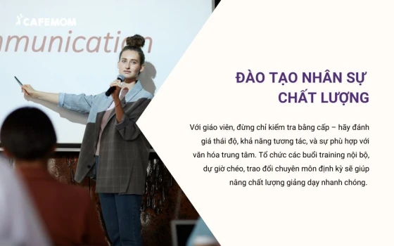 Đào tạo nhân sự chất lượng