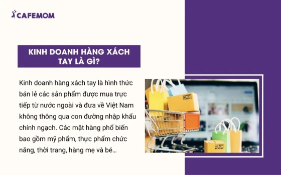 Khái niệm kinh doanh hàng xách tay