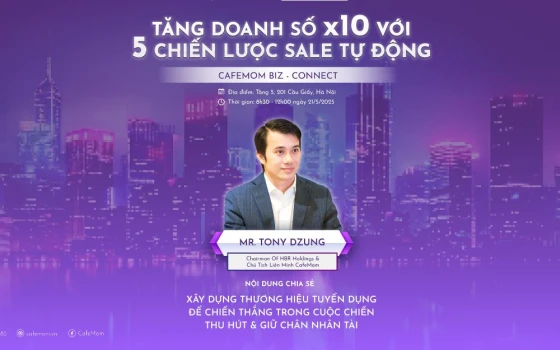 Mr. Tony Dzung – Chủ tịch HBR Holdings