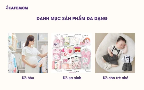 Danh mục sản phẩm đa dạng